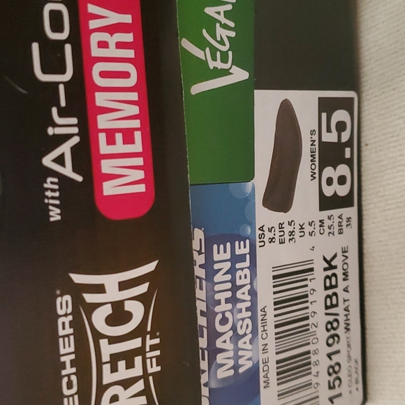 WOOMENS SKECHERS STRETCH FIT FLATS - Picture 5 of 6